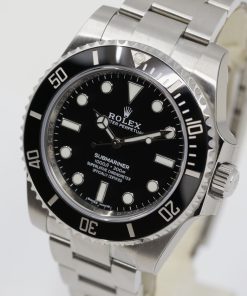 Alternative view of Rolex Oyster Perpetual Submariner, Case reference 114060, sold new 2018, box and warranty card, still has plastic protection.