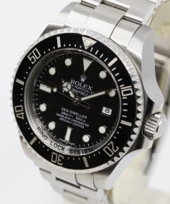 Alternative view of Rolex Sea-Dweller Deepsea, 44mm, Stainless Steel, Black Ceramic Bezel, Black Index Dial, on Stainless Steel Rolex Oyster Bracelet, Ref. 116660, Circa: 2016, with Box, Books & Rolex Warranty Card