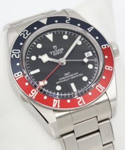 Tudor Black Bay GMT, Stainless Steel, Black Index Dial, Blue & Red "Pepsi" Bezel, on Stainless Steel Tudor Bracelet, Ref. 79830RB, Circa: 2020, Complete with Box, Books, Tudor Warranty Card & Balance of 5 Year Tudor Factory Warranty