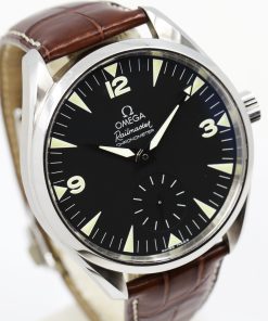 Alternative view of Omega Aqua Terra Railmaster chronometer XXL 49MM!! Ref 028065237, sold new in 2011 Full set