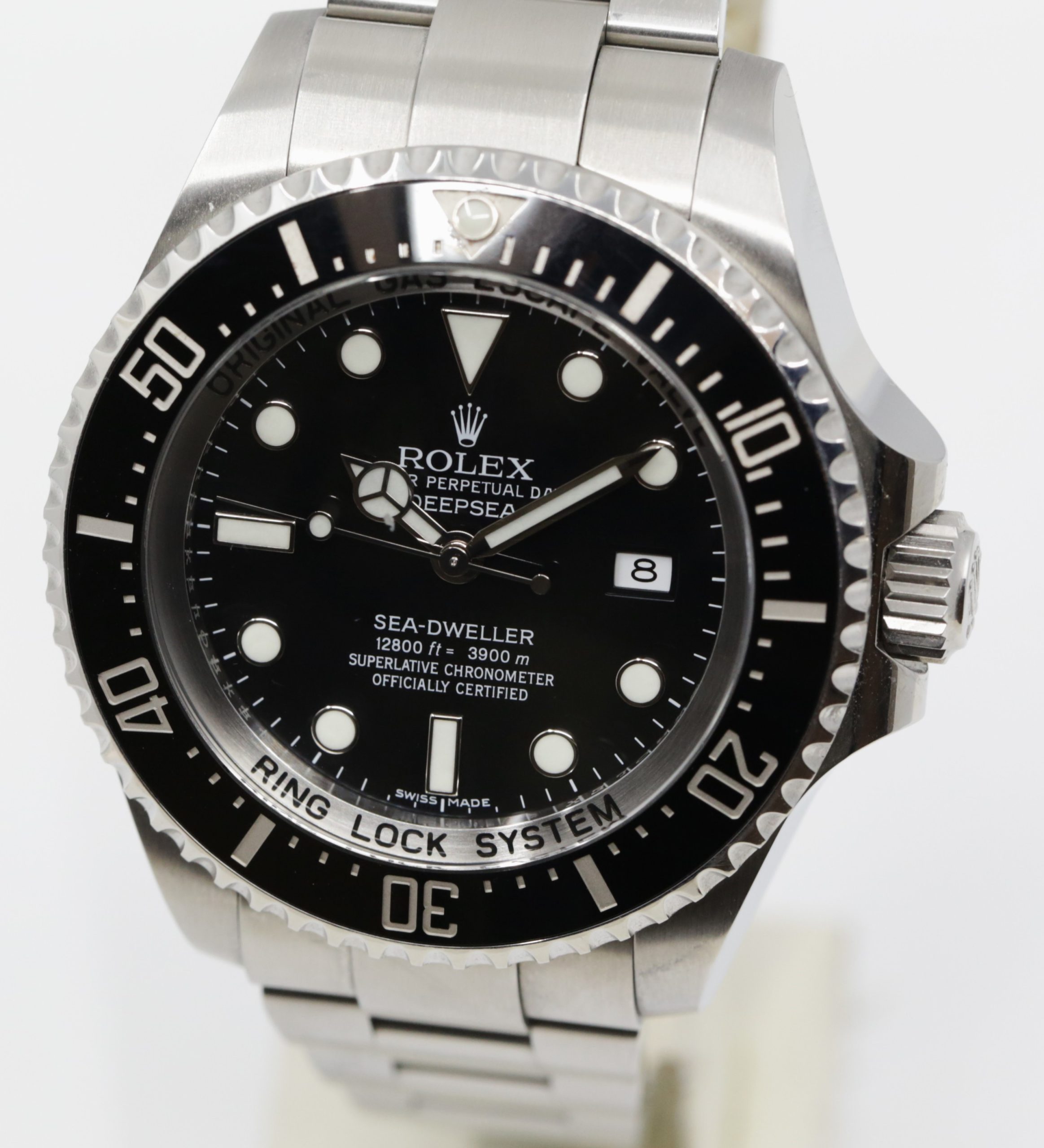 Rolex Sea-Dweller Deepsea, 44mm, Stainless Steel, Black Ceramic Bezel, Black Index Dial, on Stainless Steel Rolex Oyster Bracelet, Ref. 116660, Circa: 2016, with Box, Books & Rolex Warranty Card - Image 3