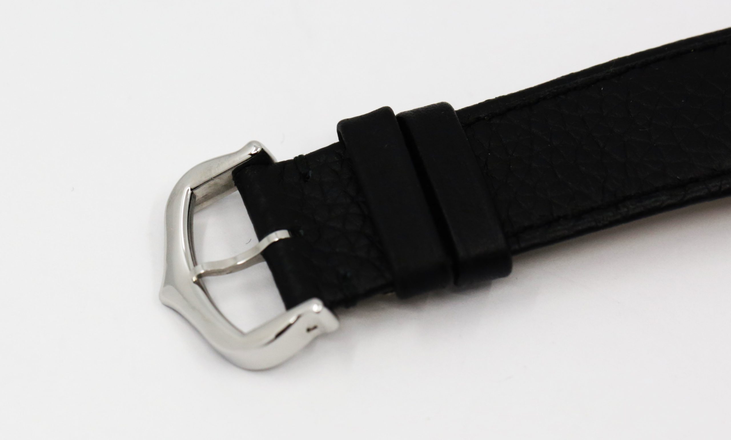 Cartier Tank Must, Large Model, in Stainless Steel, Silver Roman Dial, on Black Cartier Leather Strap with Stainless Steel Cartier Tang Buckle, Ref. WSTA0041, Circa: 2021, Complete with Box, Book, Cartier Warranty Card & Balance of 2 Year Cartier Factory Warranty - Image 5