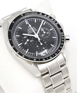 Alternative view of Omega Speedmaster Professional Moonwatch, in Stainless Steel, Black Index Dial, on Stainless Steel Omega Bracelet, Ref. 311.30.42.30.01.005, Circa: 2017, Complete with Box, Books & Omega Warranty Cards