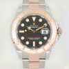 Rolex Yacht-Master 40, Stainless Steel & 18ct Everose Gold, Black Index Dial, on Stainless Steel & 18ct Everose Gold Rolex Oyster Bracelet, Ref. 126621, Circa: 2020, Complete with Box, Books, Rolex Warranty Card & Balance of 5 Year Rolex Factory Warranty