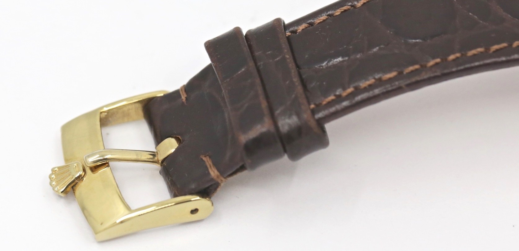 Rolex 14 K gold GF automatic calibre 1520 with 17 jewels Reference 16768 sold new in 1977. - Image 5