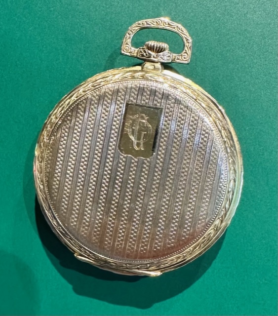 IWC International Watch Co Schaffhausen open face pocket watch, solid 14ct 0.585 yellow gold. - Image 4