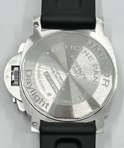 Alternative view of Panerai Luminor Daylight PAM 250 chronograph 44mm B&P Ca 2008.