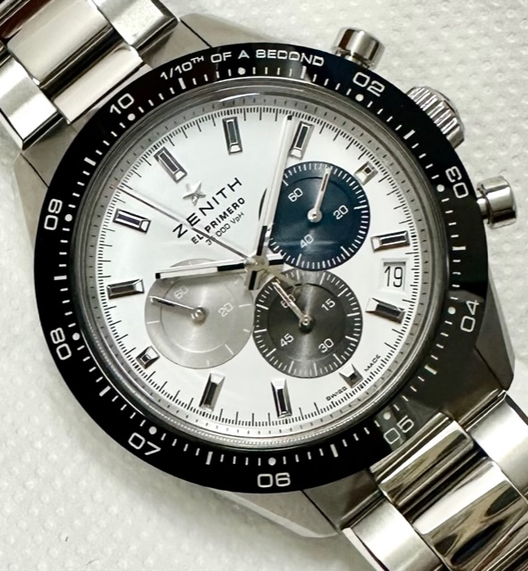 Zenith El Primero Chronomaster Chronograph 3600 ref 03.3100.3600/69.M3100, our price $9,680(AUD), RRP $16,600(AUD). - Image 4