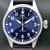 IWC Big Pilot, 43mm, Automatic, in Stainless Steel, Blue Arab Dial on Blue IWC Leather Strap with Stainless Steel IWC Deployant, Ref. IW329303, Circa: 2022, Complete with Box, Books, IWC Warranty Card & Balance of IWC 2 Year Factory Warranty