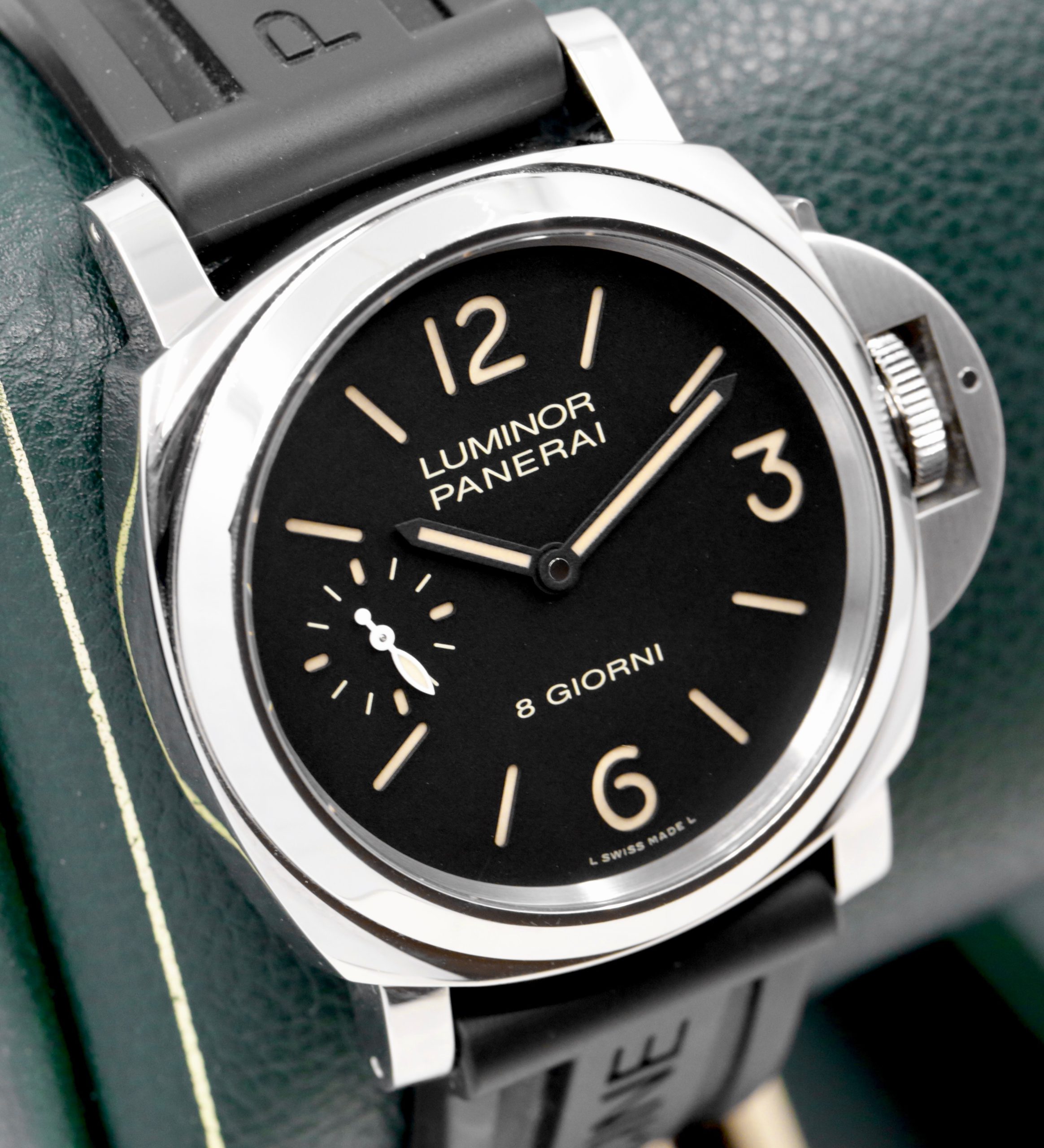 Panerai Luminor PAM 00915 8 day 44mm stainless steel Ca 2021 full set box & papers - Image 2