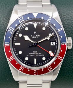 Tudor Black Bay GMT, in Stainless Steel, Black Index Dial, Blue & Red Bezel on Stainless Steel Tudor Bracelet, Ref. 79830RB, Circa: 2021, Complete with Box, Books, Tudor Warranty Card & Balance of 5 Year Tudor Factory Warranty