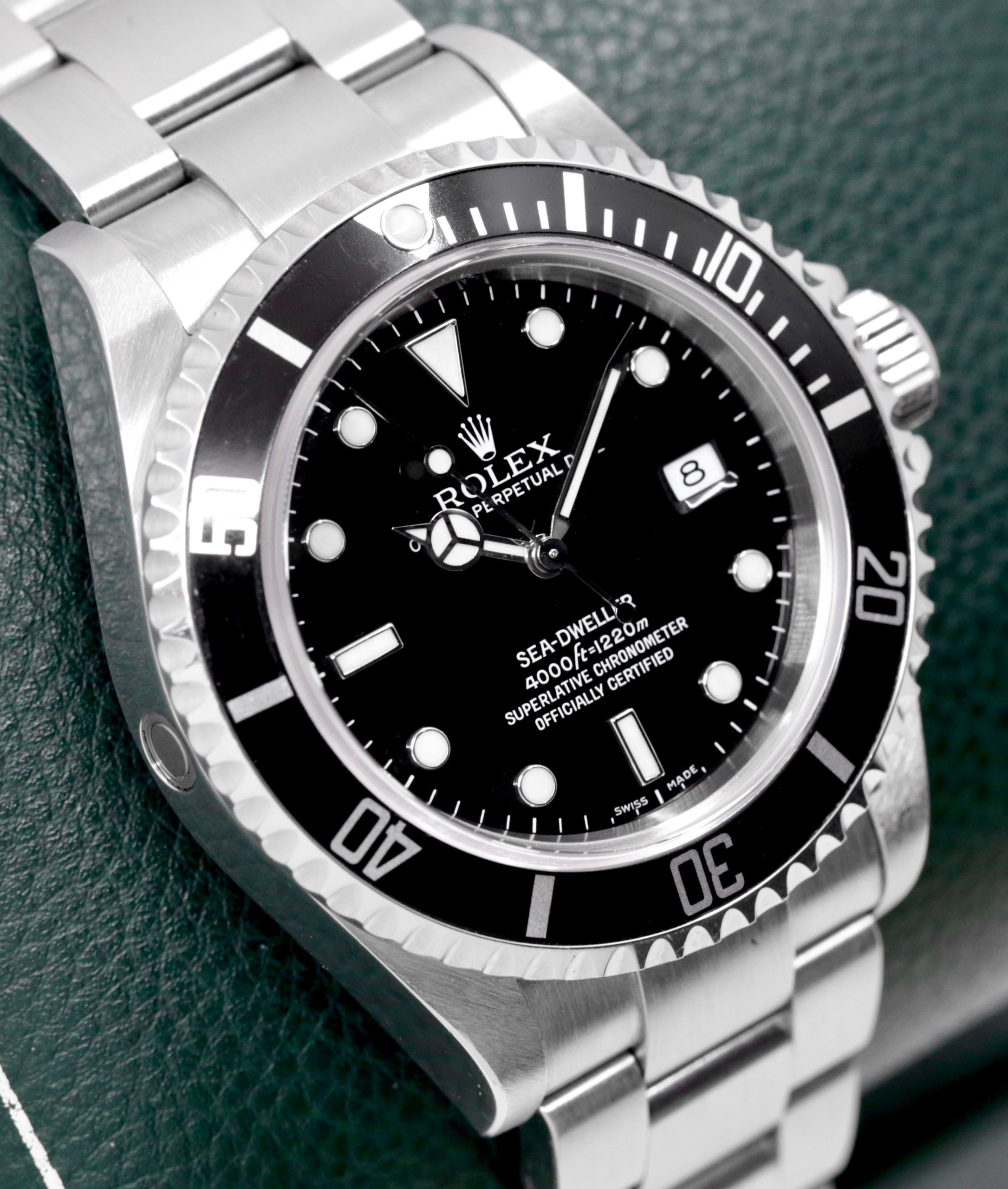 Rolex Oyster Perpetual Sea-Dweller, 40mm, Stainless Steel, Black Index Dial on Stainless Steel Rolex Oyster Bracelet, Ref.16600, Circa: 2006, with Box & Papers - Image 2