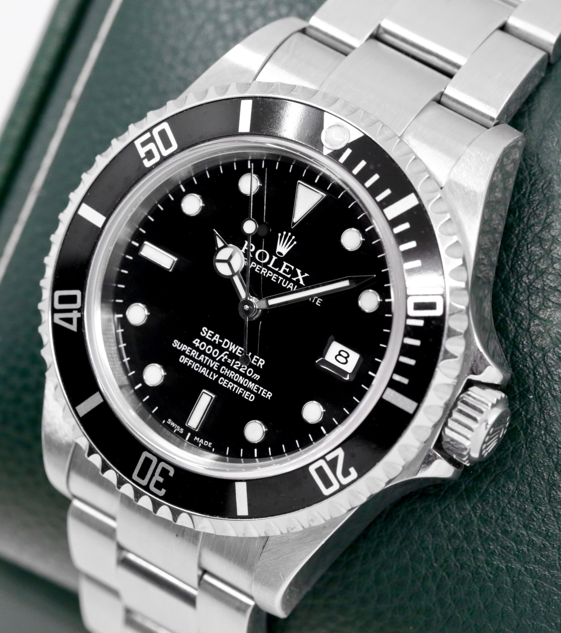 Rolex Oyster Perpetual Sea-Dweller, 40mm, Stainless Steel, Black Index Dial on Stainless Steel Rolex Oyster Bracelet, Ref.16600, Circa: 2006, with Box & Papers - Image 3