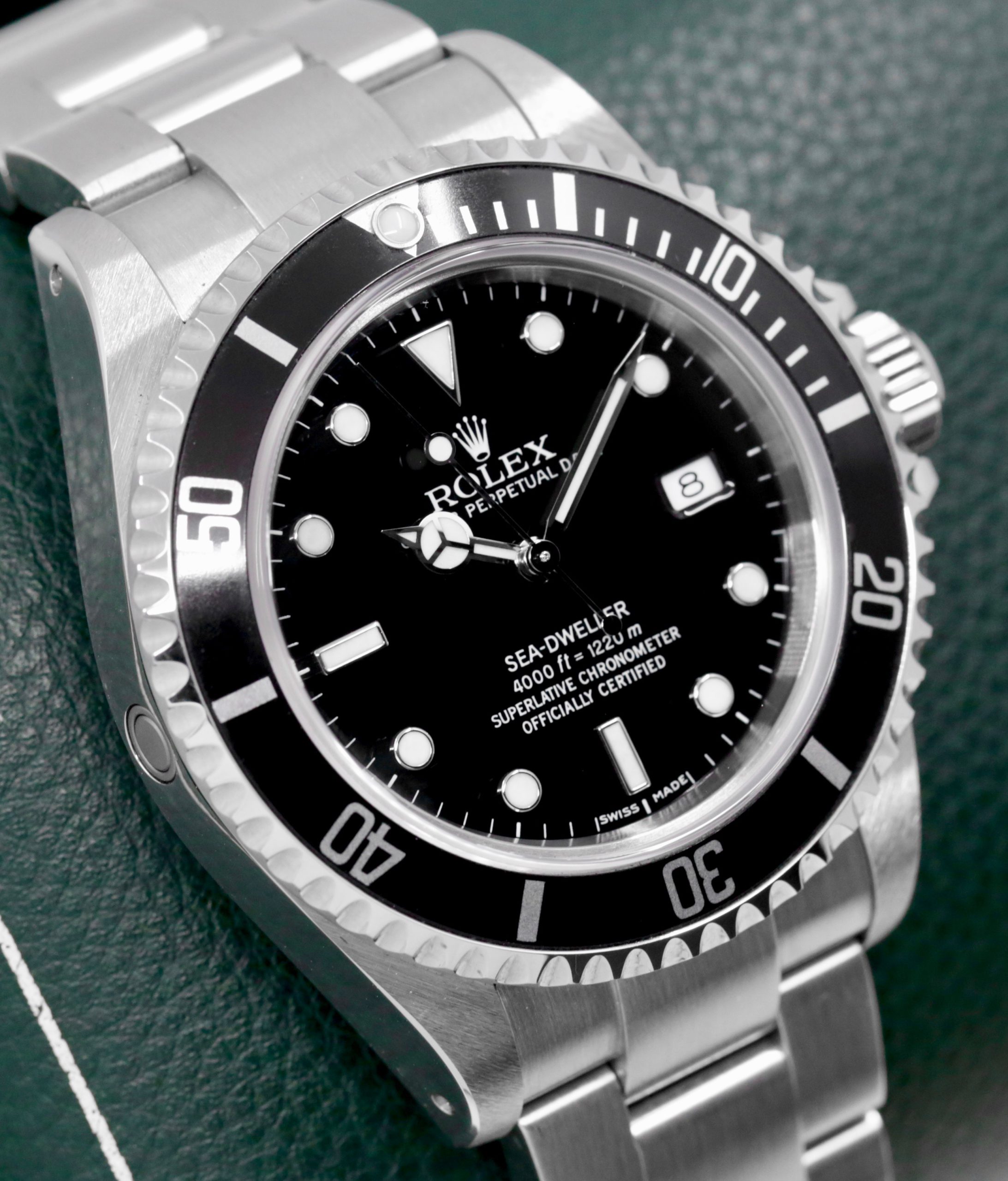 Rolex Oyster Perpetual Sea-Dweller, in Stainless Steel, 40mm, Black Index Dial, on Stainless Steel Rolex Oyster Bracelet, Ref. 16600, Circa: 2002, Complete with Box, Books, Anchor, Swing Tag & Rolex Warranty Certificate - Image 3