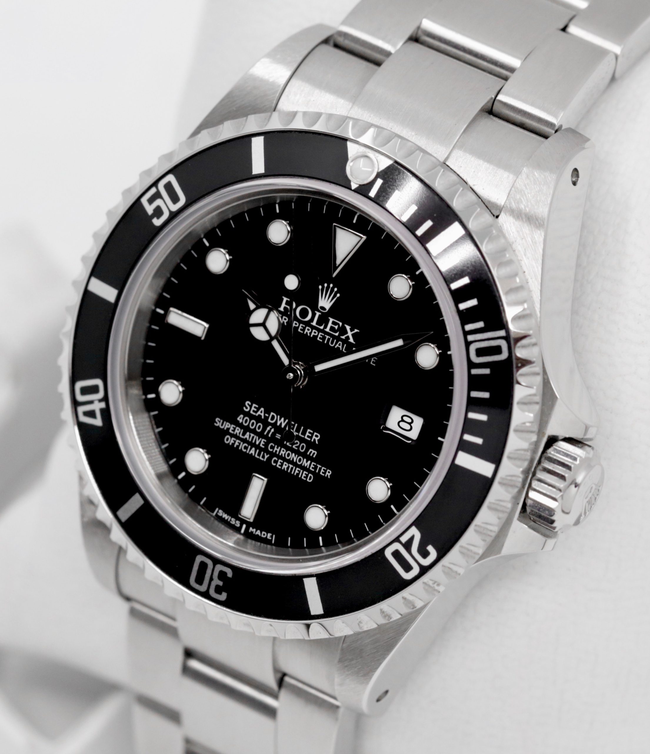 Rolex Oyster Perpetual Sea-Dweller, in Stainless Steel, 40mm, Black Index Dial, on Stainless Steel Rolex Oyster Bracelet, Ref. 16600, Circa: 2002, Complete with Box, Books, Anchor, Swing Tag & Rolex Warranty Certificate - Image 2