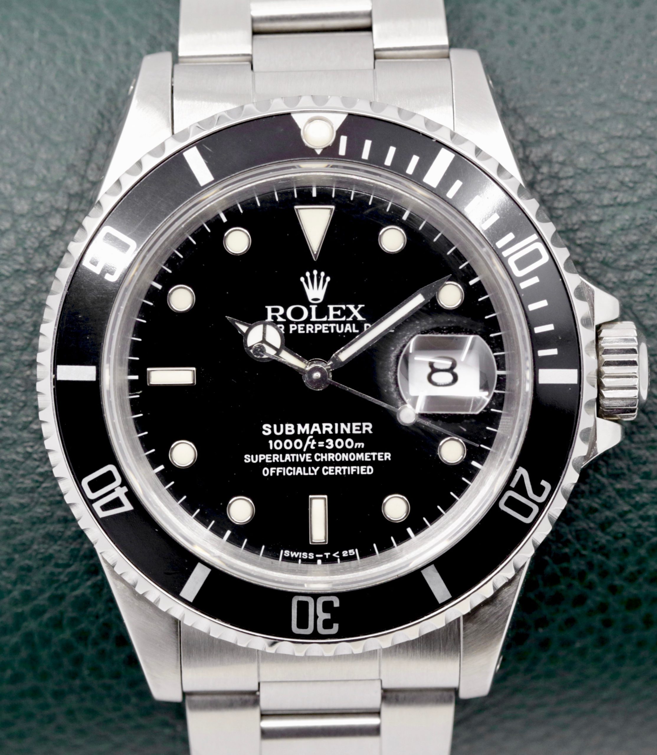 Rolex Oyster Perpetual Submariner Date case reference: 16610, N series case number, Ca 1991. - Image 4