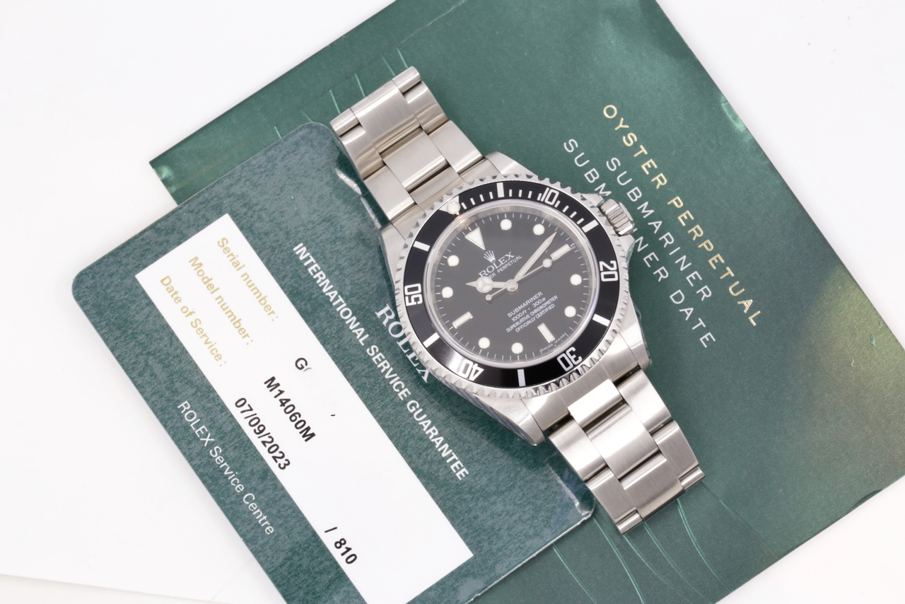 Rolex Oyster Perpetual Submariner Non Date, Ref: 14060M G series Ca 2010, just back from Rolex Service Centre Melbourne. - Image 2