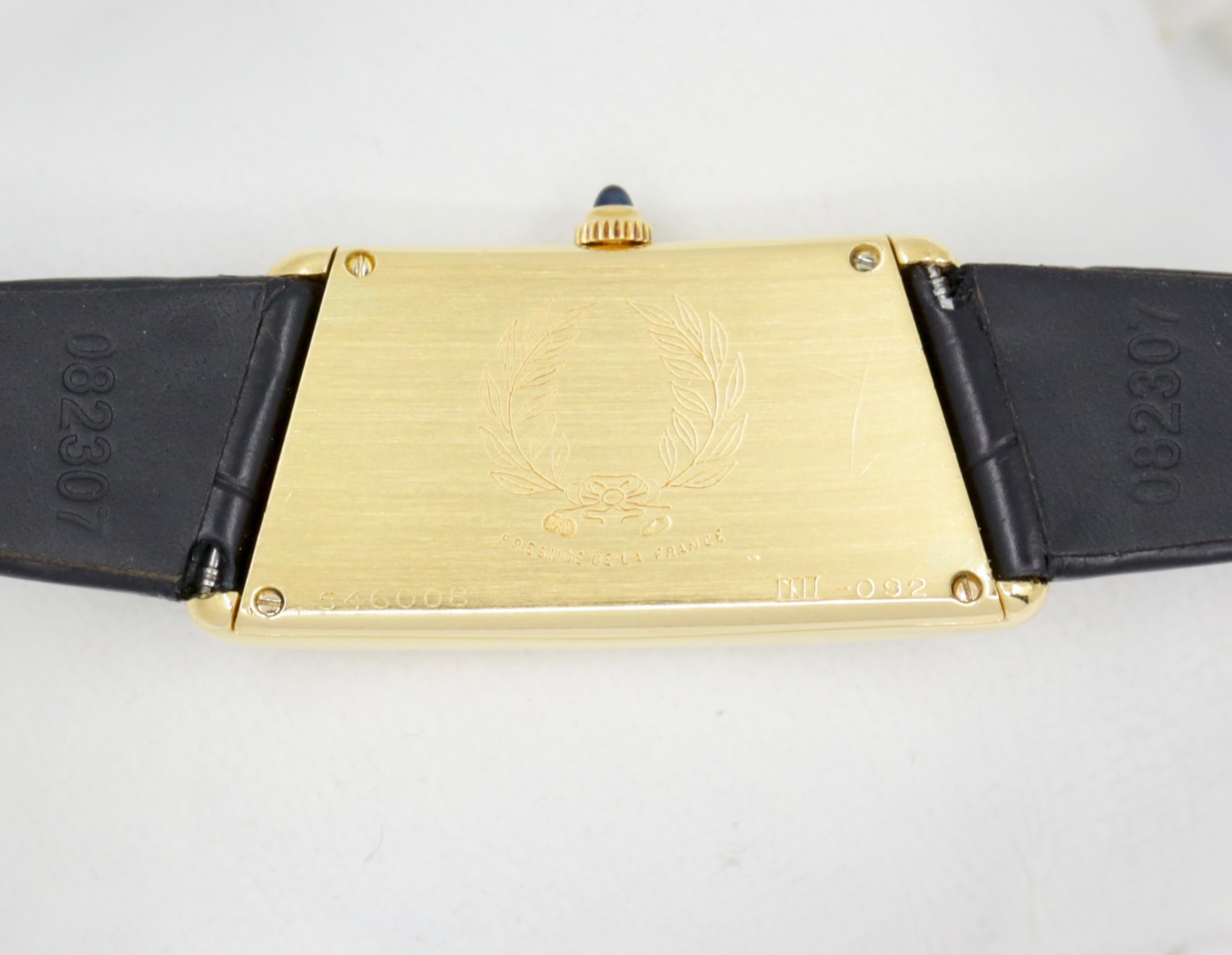 Vacheron Constantin Asymmetric 1972 Prestige de la France, in 18ct Yellow Gold, Champagne Index Dial, on Black Vacheron Constantin Alligator Strap, Ref. 15207, Recently Serviced by Vacheron Constantin - Image 6