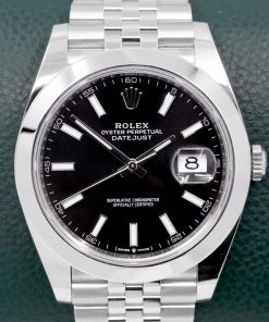 Rolex Oyster Perpetual Datejust 41, ref 126300, sold new 2022, full set box papers swing tags etc.