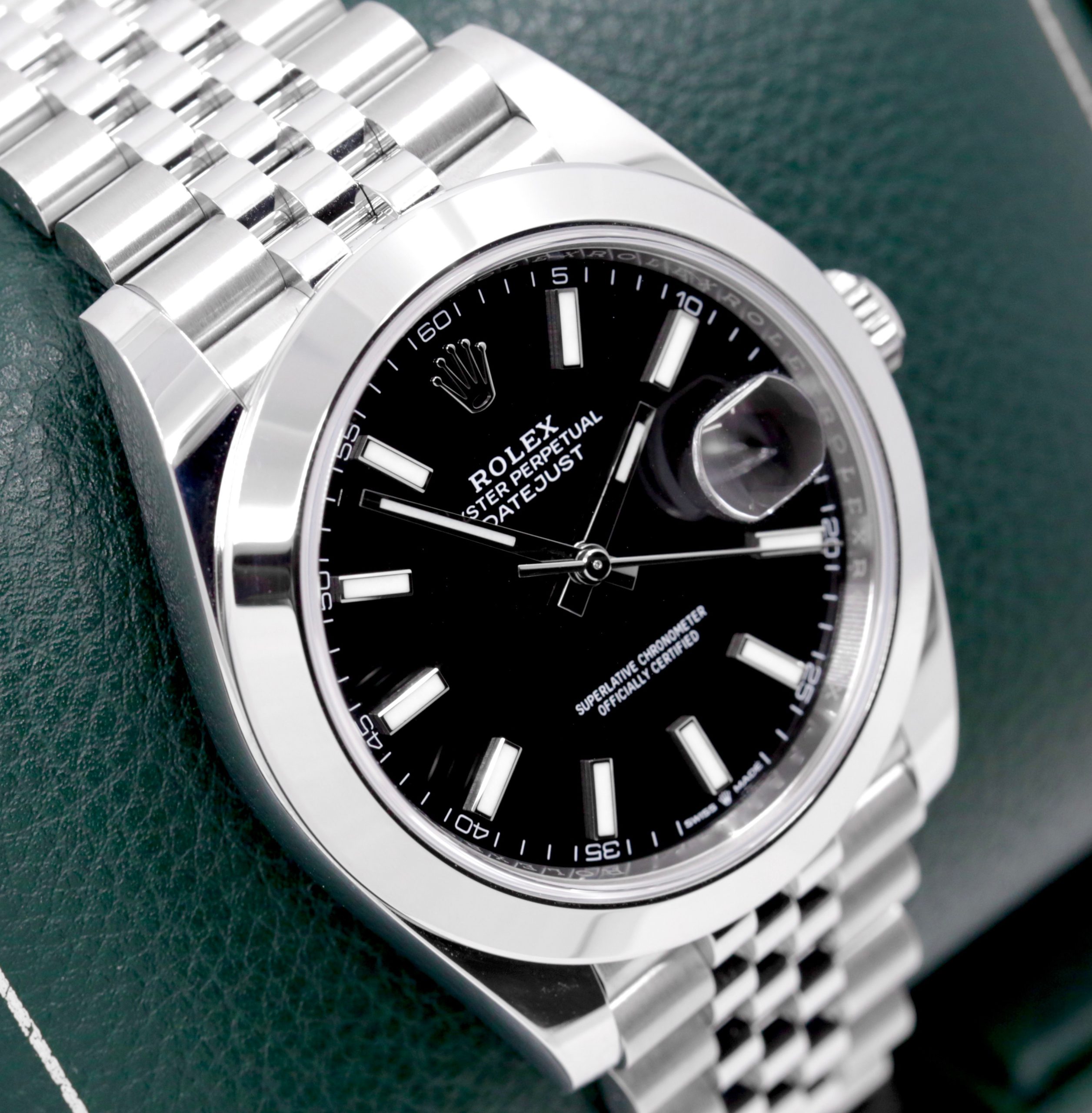 Rolex Oyster Perpetual Datejust 41, ref 126300, sold new 2022, full set box papers swing tags etc. - Image 2