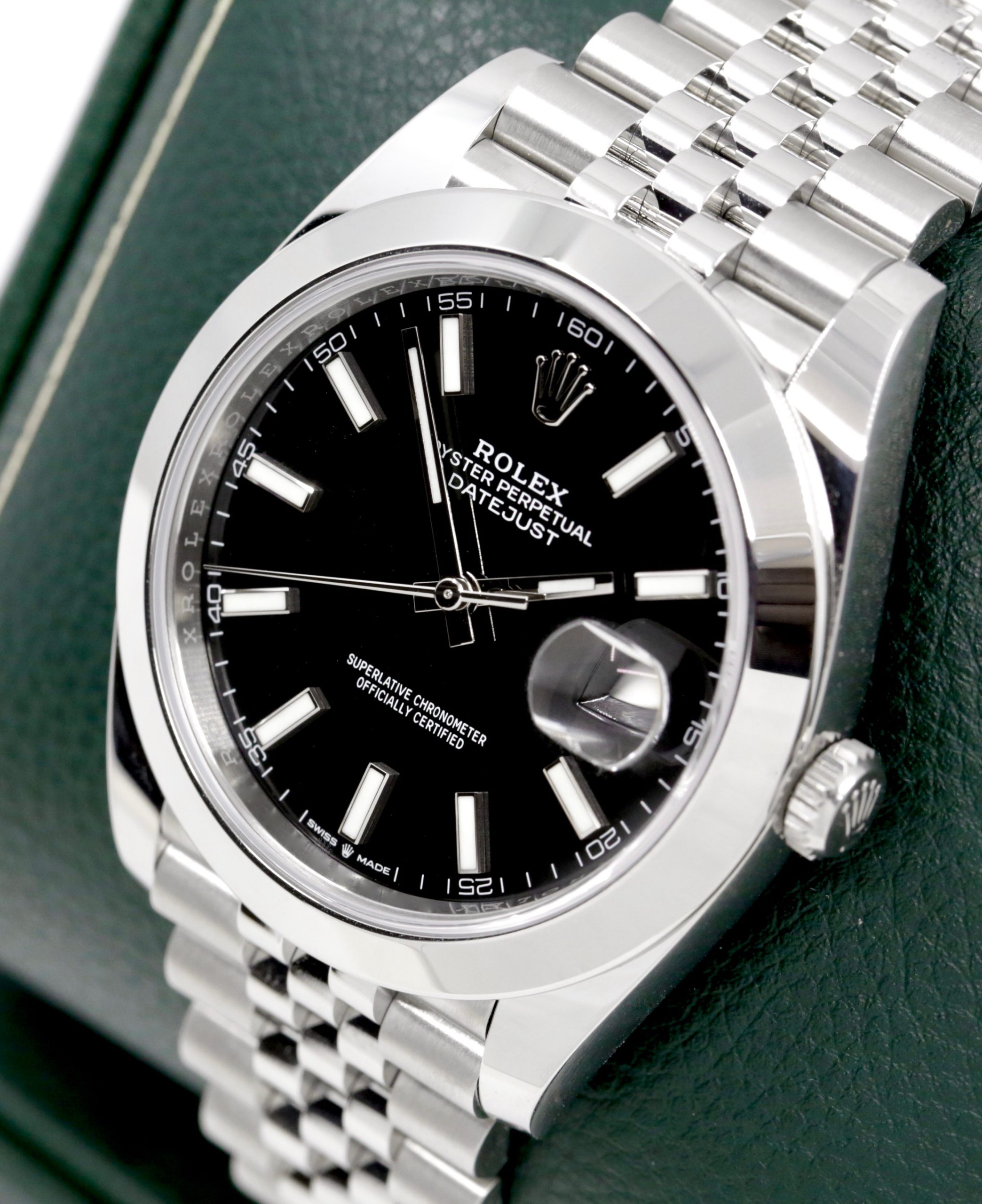 Rolex Oyster Perpetual Datejust 41, ref 126300, sold new 2022, full set box papers swing tags etc. - Image 3