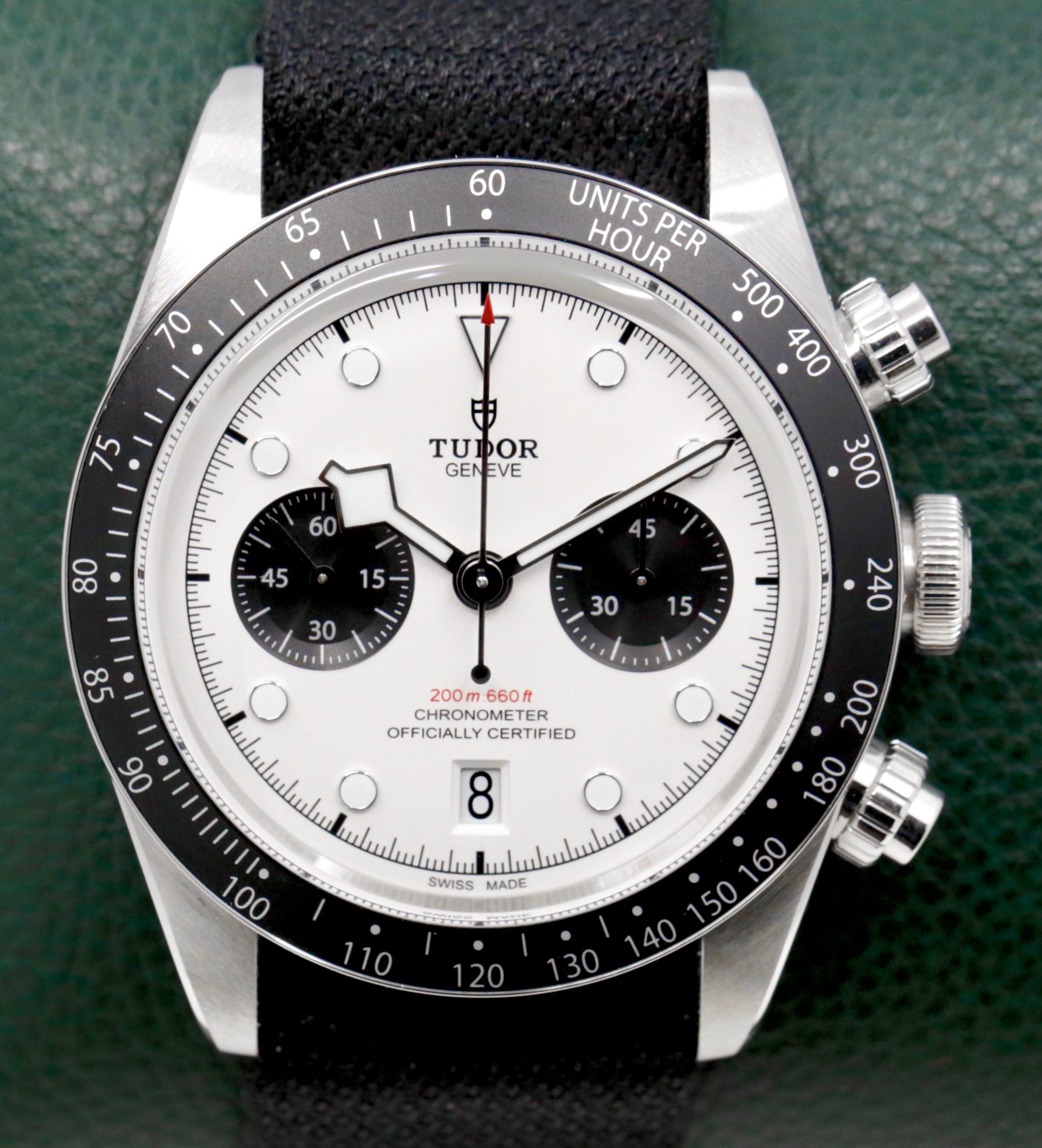 Tudor Black Bay Chronograph Case reference 79360, sold new in 2022, full set box and papers.