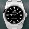 Rolex Explorer 1, Stainless Steel, Black 3,6,9 Dial on Stainless Steel Rolex Oyster Bracelet, Ref. 114270, Circa: 2004