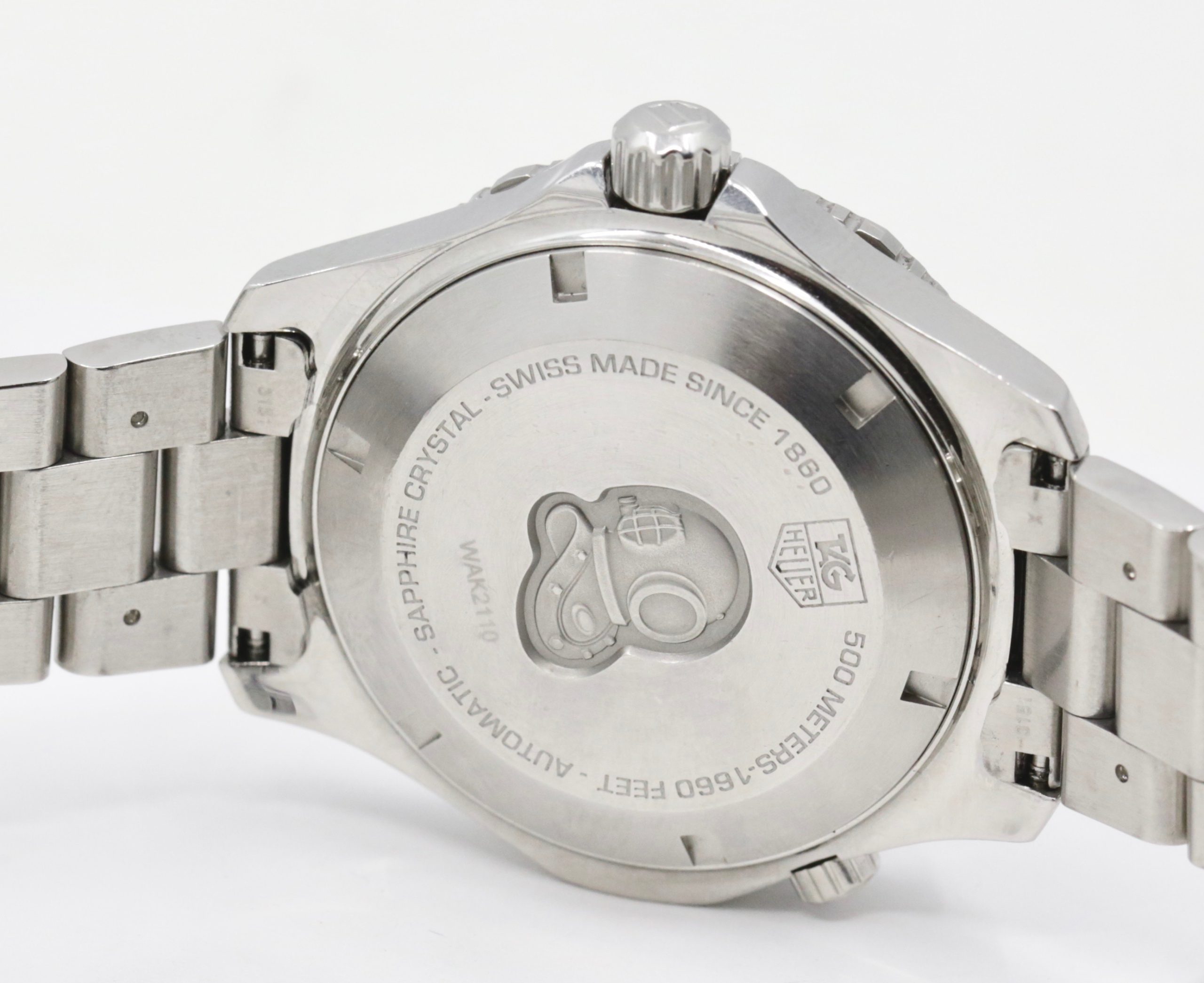 Tag Heuer Aquaracer Ref WAK2110 automatic diver, as traded, working well $1200 + GST!!! - Image 6