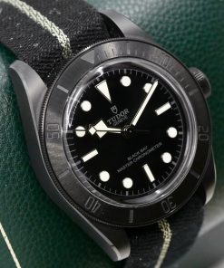 Alternative view of Tudor Black Bay Ceramic, 41mm, Black Index Dial, on Black Tudor Nato Strap, Ref. 79210CNU, Circa: 2022, Complete with Box, Books, Tudor Warranty Card & Balance of 5 Year Tudor Factory Warranty