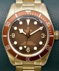 Tudor Black Bay 58 Bronze, Brown 3,6,9 Index Dial, Brown Bezel, on Bronze Tudor Bracelet, Ref. 79012M, Circa: 2022, Complete with Box, Books, Tudor Warranty Card & Balance of 5 Year Tudor Factory Warranty