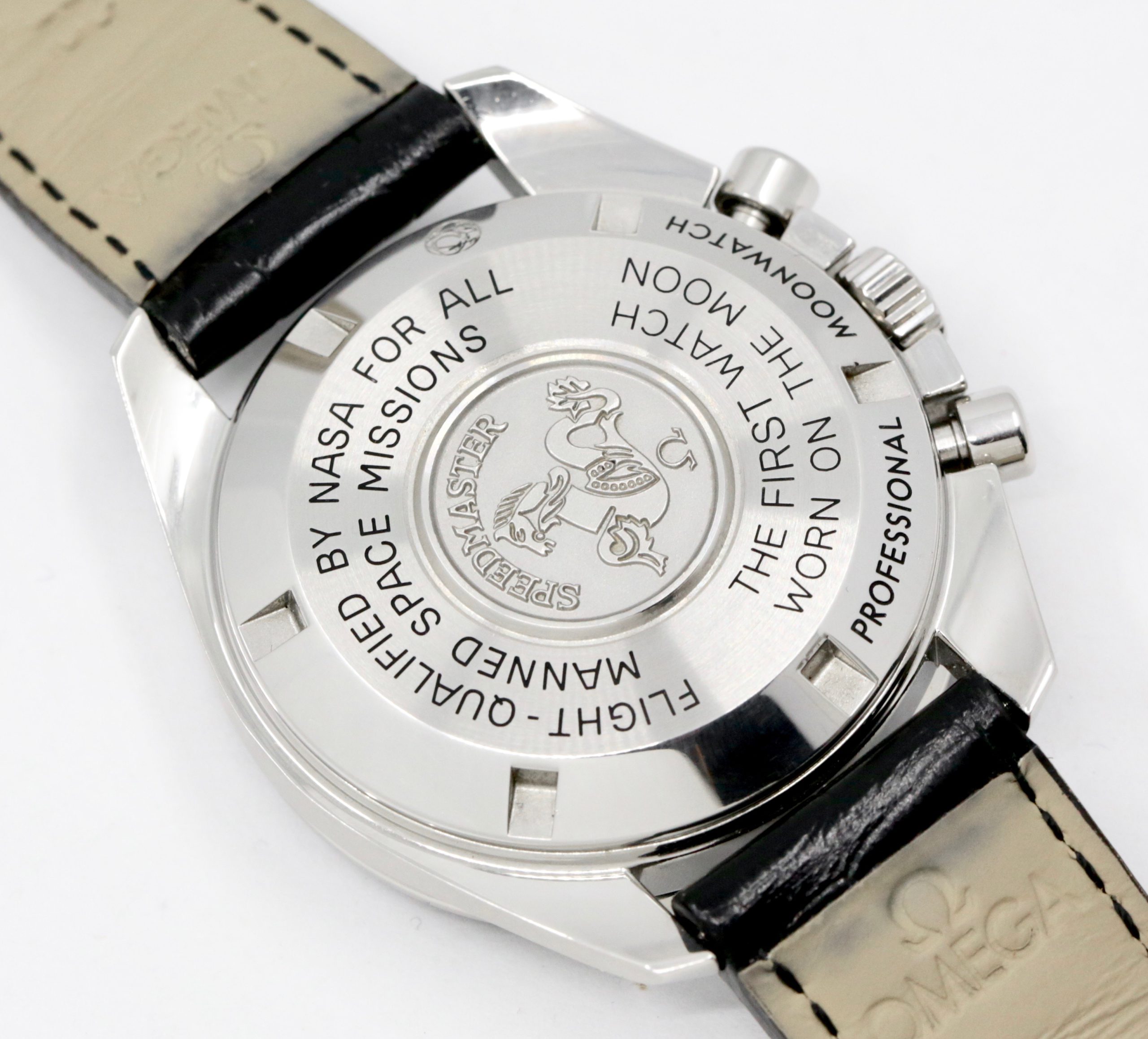 Omega Speedmaster Professional, in Stainless Steel, Black Index Dial, on Black Omega Alligator Strap with Stainless Steel Omega Deployant, Ref. 311.30.42.30.01.005, Circa: 2016 - Image 6