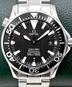 Omega Seamaster 300M Chronometer, in Stainless Steel, Black Index Dial, Black Bezel, on Stainless Steel Omega Bracelet, Ref. 2254.50.00, Circa: 2006