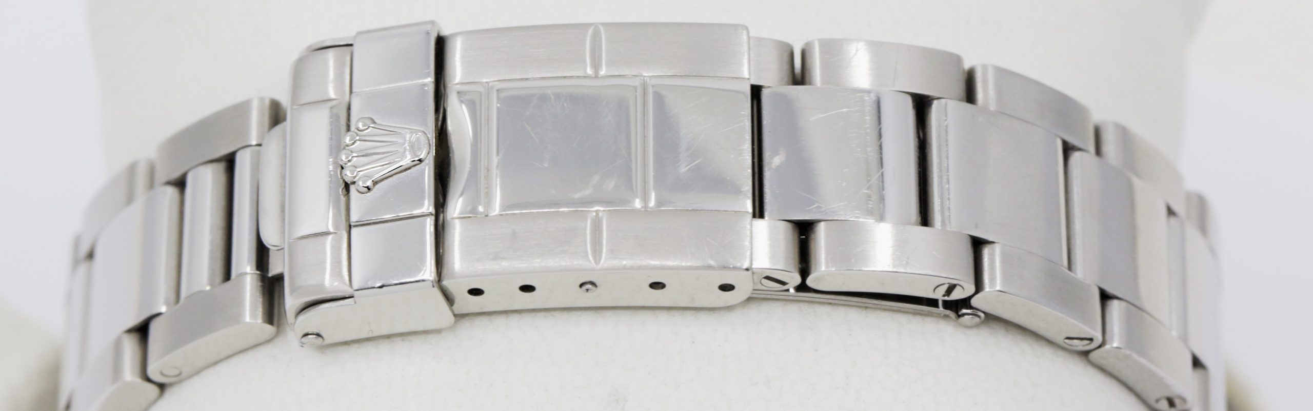 Rolex Cosmograph Daytona, Zenith Movement, Stainless Steel, White index Dial, with Stainless Steel Bezel, on Rolex Stainless Steel Oyster Bracelet, Ref. 16520, Circa: 1997, with Original Rolex Box - Image 7