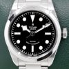 Tudor Heritage Black Bay 36 in Stainless Steel, Black Index Dial on a Tudor Oyster Bracelet, Ref: 79500, Circa: 2022, with Box, Books, Tudor Warranty Card, & Balance of 5 Year Tudor Factory Warranty
