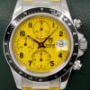Tudor Tiger Prince Chronograph, Stainless Steel, Yellow Arab Dial, on Yellow Tudor Sharkskin Leather Strap with Stainless Steel Tudor Deployant, Ref. 79260, Circa: 1999, with Box, Books & Tudor Warranty Certificate