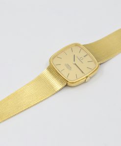 Alternative view of Omega Constellation, 18ct Yellow Gold, Champagne Index Dial, on 18ct Yellow Gold Omega Integrated Bracelet, Ref. 8299, Circa: 1968