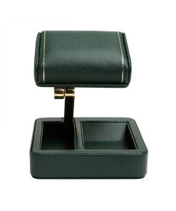 Alternative view of WOLF British Racing Green Single Travel Watch Stand