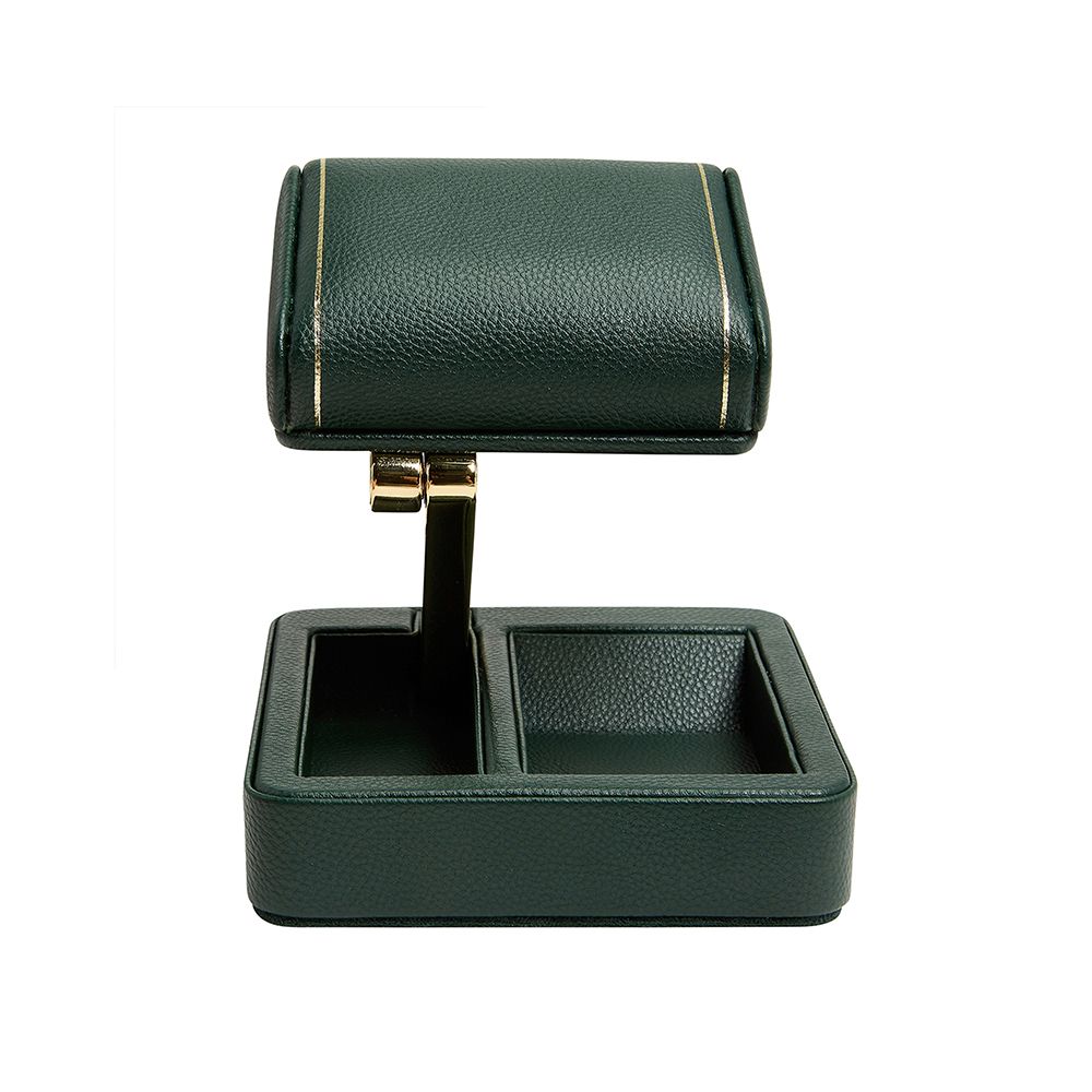 WOLF British Racing Green Single Travel Watch Stand - Image 2
