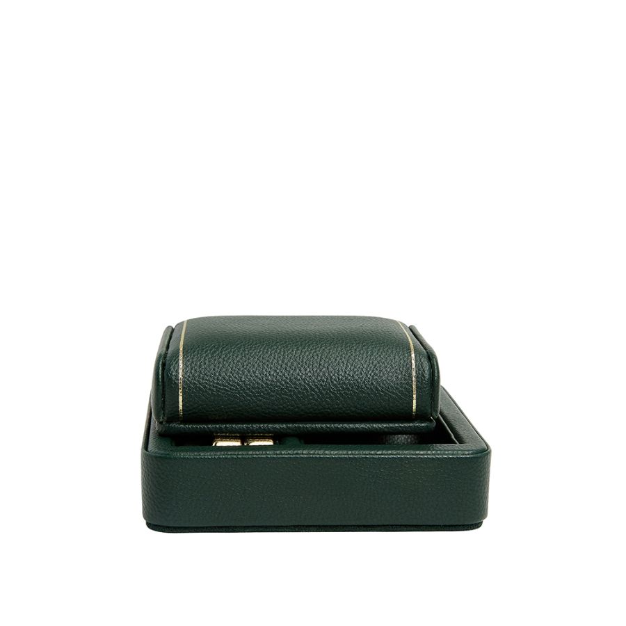WOLF British Racing Green Single Travel Watch Stand - Image 3