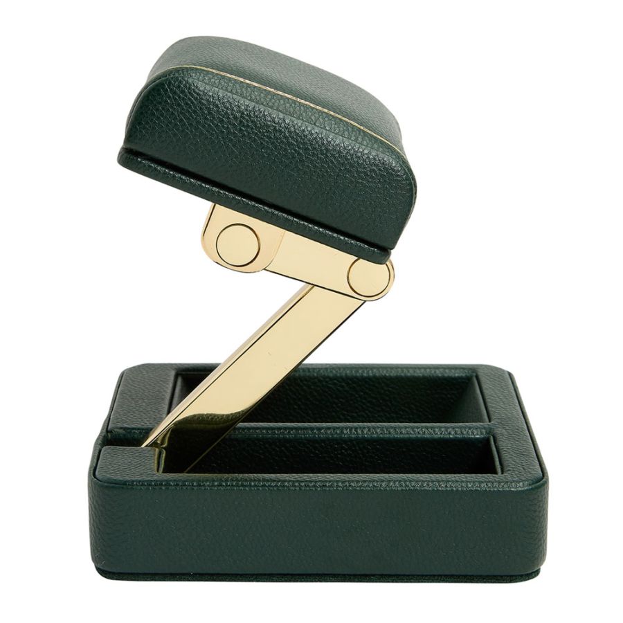 WOLF British Racing Green Single Travel Watch Stand - Image 4