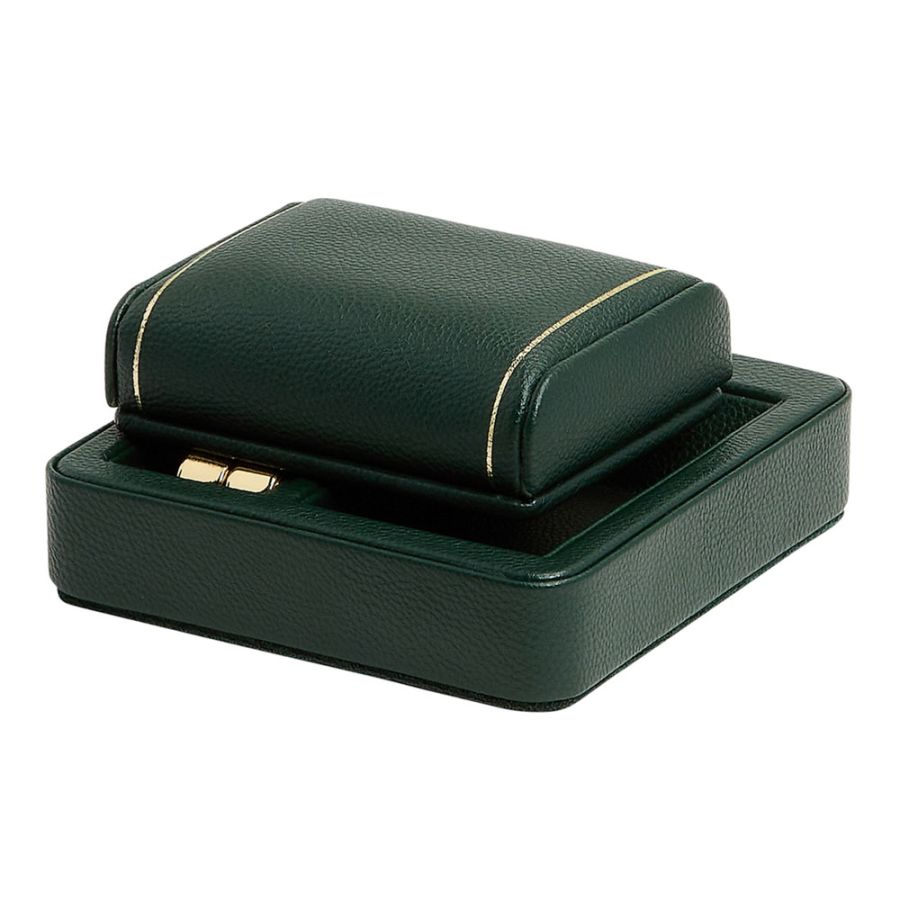 WOLF British Racing Green Single Travel Watch Stand - Image 5