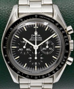 Omega Speedmaster Professional Vintage Ref 145022 "T Swiss Made T" dial, Calibre 861, 17 jewel manual winding movement. Omega Speedmaster Bracelet 1478 with 612 end links. Ca.1990.  Watch Only