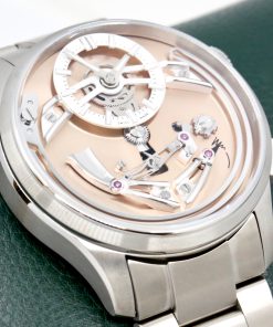Alternative view of Christopher Ward C1 Bel Canto, in Titanium, "Rosa" Dial on Titanium Christopher Ward Bracelet, Circa: 2024, Complete with Box, Books, Christopher Ward Warranty Card & Balance of 5 Year CW Factory Warranty