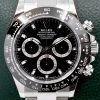 Rolex Cosmograph Daytona, Stainless Steel, Black Ceramic Bezel, Black Index Dial, on Stainless Steel Rolex Oyster Bracelet, Ref. 116500LN, Circa: 2020, Complete with Box, Books, Rolex Warranty Card & Balance of 5 Year Rolex Factory Warranty