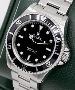 Alternative view of Rolex Oyster Perpetual Submariner Non-Date "2 Liner", in Stainless Steel, Black Index Dial, on Stainless Steel Rolex Oyster Bracelet, Ref. 14060M, P Serial, Circa: 2000, with Rolex Box