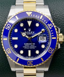 Rolex Submariner Date "Bluesy", 41mm, Stainless Steel & 18ct Yellow Gold, Blue Ceramic Bezel, Blue Index Dial, on Stainless Steel & 18ct Yellow Gold Rolex Oyster Bracelet, Ref. 126613LB, Circa: 2023, Complete with Box, Books, Swing Tags, Rolex Warranty Card & Balance of 5 Year Rolex Factory Warranty