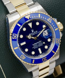 Alternative view of Rolex Submariner Date "Bluesy", 41mm, Stainless Steel & 18ct Yellow Gold, Blue Ceramic Bezel, Blue Index Dial, on Stainless Steel & 18ct Yellow Gold Rolex Oyster Bracelet, Ref. 126613LB, Circa: 2023, Complete with Box, Books, Swing Tags, Rolex Warranty Card & Balance of 5 Year Rolex Factory Warranty