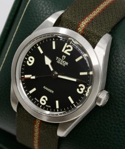 Alternative view of Tudor Ranger, in Stainless Steel, Black Dial, Brushed Smooth Bezel, on Tudor Nato Strap, Ref. 79950, Circa: 2022, Complete with Box, Books, Tudor Warranty Card & Balance of 5 Year Tudor Factory Warranty