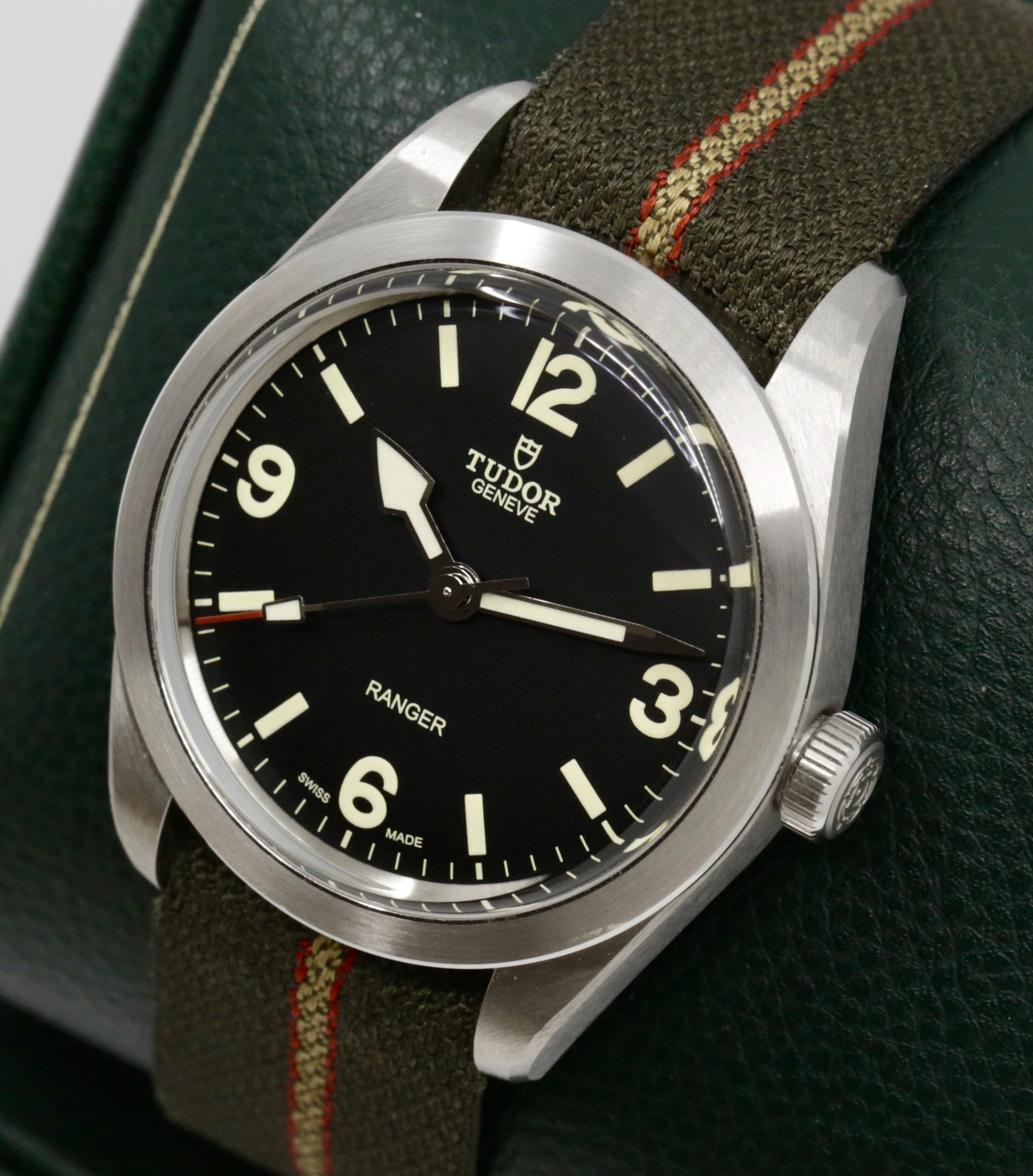 Tudor Ranger, in Stainless Steel, Black Dial, Brushed Smooth Bezel, on Tudor Nato Strap, Ref. 79950, Circa: 2022, Complete with Box, Books, Tudor Warranty Card & Balance of 5 Year Tudor Factory Warranty - Image 2