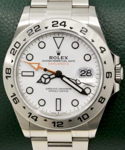 Rolex Explorer II "Polar", Stainless Steel, White Index Dial, on Stainless Steel Rolex Oyster Bracelet, Ref. 226570, Circa: 2022, with Box, Books, Rolex Warranty Card & Balance of 5 Year Rolex Factory Warranty